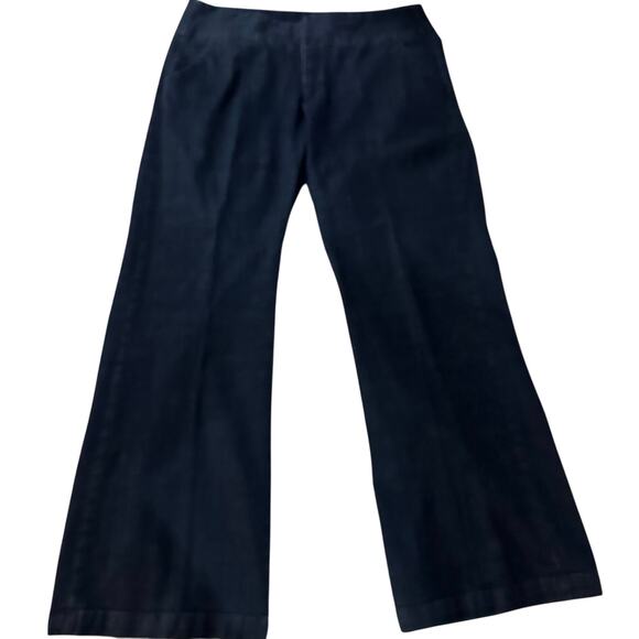 SVOBODA - Wide Leg Dark Blue Denim Jeans - Sz 18 Tall - Picture 1 of 11